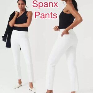 NWT SPANX On-the-Go Ankle Slim Straight Pants